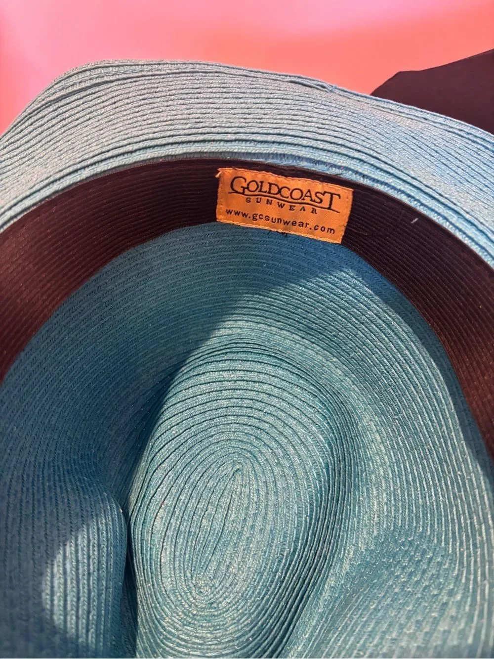 Gold Coast Turquoise Straw Cowgirl Hat with Beaded Band - Women